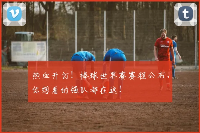 热血开打！棒球世界赛赛程公布，你想看的强队都在这！